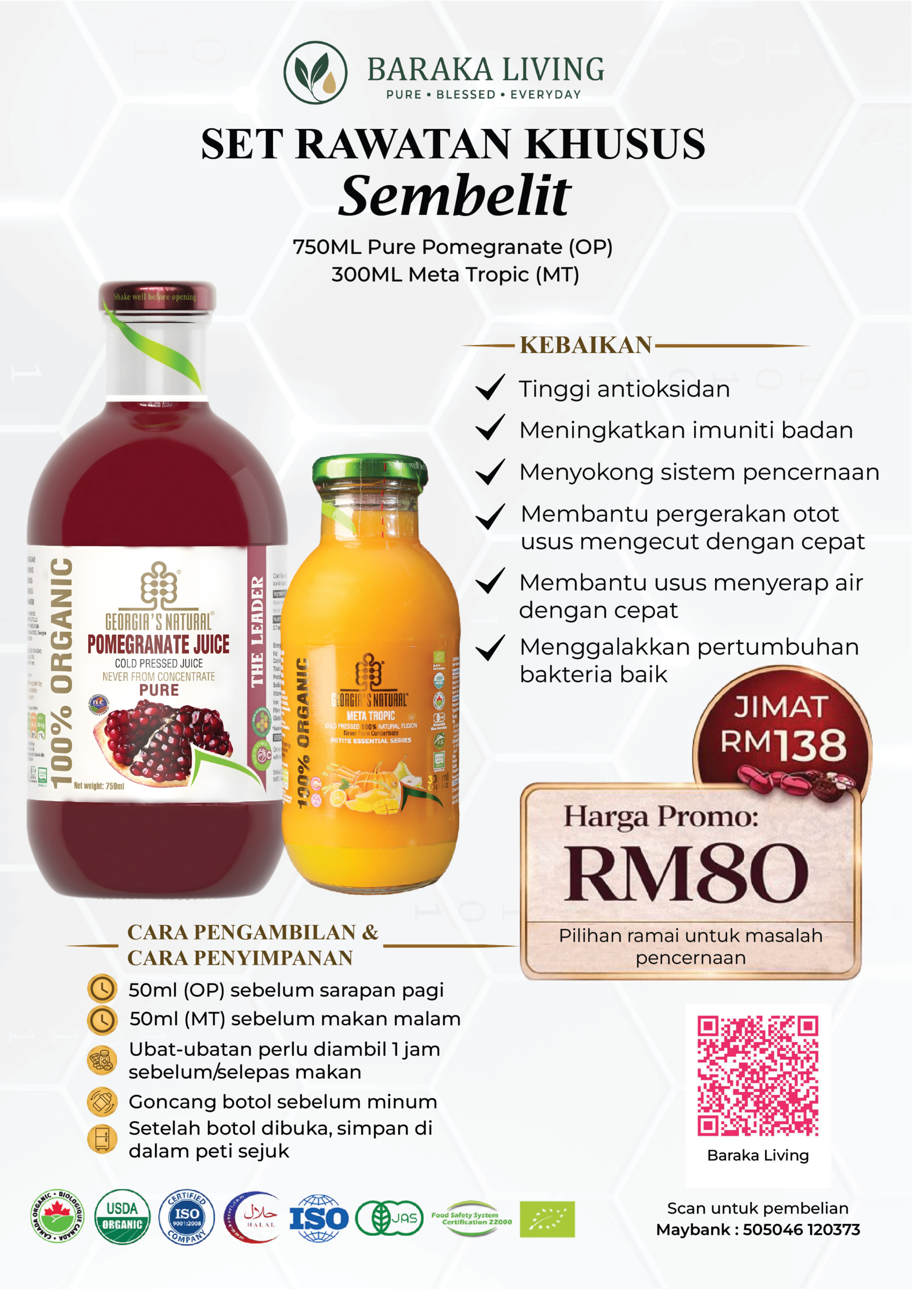 Set untuk Rawatan Sembelit